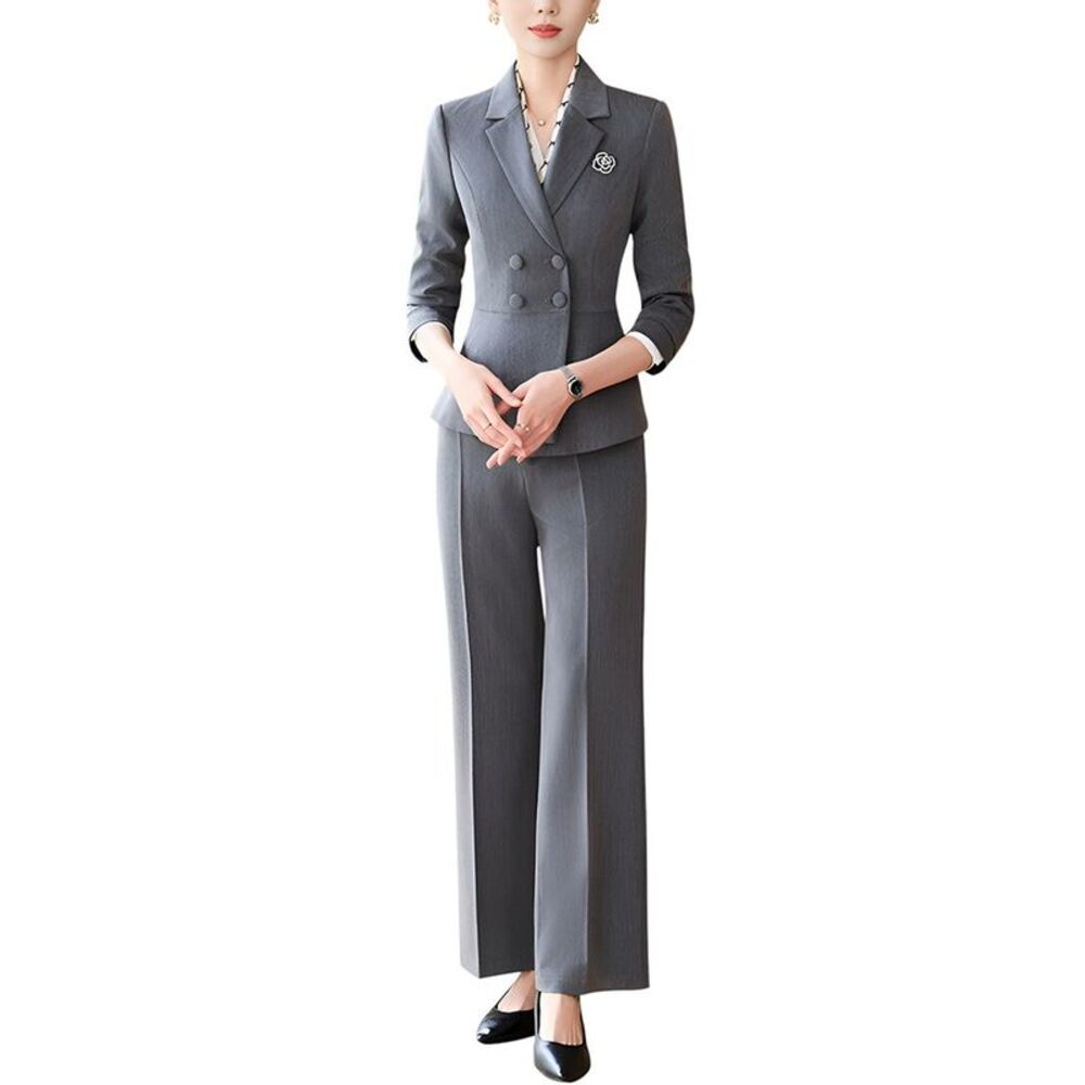 Olivia Taylor Womens  2Pc Blazer & Pant Set